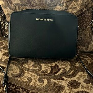 Michael Kors black Crossbody purse